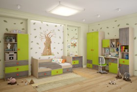 Детская комната Пуговка в Самаре - samara.katalogmebeli.com | фото