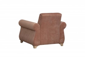 Кресло для отдыха "Порто" (велюр киви корица / микровельвет крем) в Самаре - samara.katalogmebeli.com | фото 6