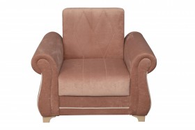 Кресло для отдыха "Порто" (велюр киви корица / микровельвет крем) в Самаре - samara.katalogmebeli.com | фото 8