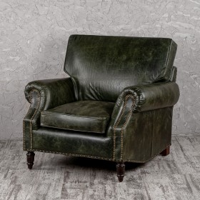 Кресло кожаное Лофт Аристократ (ширина 1070 мм) в Самаре - samara.katalogmebeli.com | фото