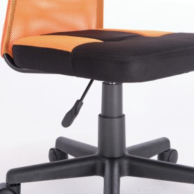 Кресло компактное BRABIX Smart MG-313 (черный, оранжевый) в Самаре - samara.katalogmebeli.com | фото 5