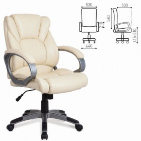 Кресло офисное BRABIX Eldorado EX-504 (бежевый) в Самаре - samara.katalogmebeli.com | фото