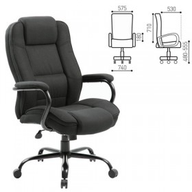 Кресло офисное BRABIX Heavy Duty HD-002 (ткань) в Самаре - samara.katalogmebeli.com | фото