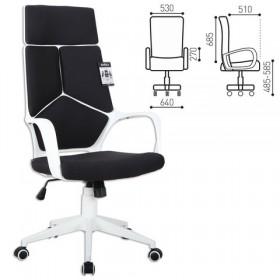 Кресло офисное BRABIX Prime EX-515 (черная ткань) в Самаре - samara.katalogmebeli.com | фото