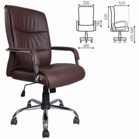 Кресло офисное BRABIX Space EX-508 (коричневый) в Самаре - samara.katalogmebeli.com | фото