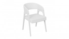 Кресло «Техас 1» (Белый матовый/Экокожа Белый №66) в Самаре - samara.katalogmebeli.com | фото
