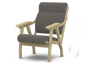 Кресло Вега-10 (бесцветный лак/ULTRA STONE) в Самаре - samara.katalogmebeli.com | фото