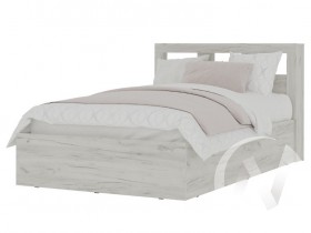 Кровать 1,2 МС Гранд (дуб крафт белый) в Самаре - samara.katalogmebeli.com | фото