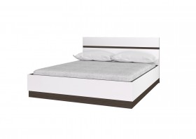 Кровать 1,6м Вегас (Венге/Белый) в Самаре - samara.katalogmebeli.com | фото