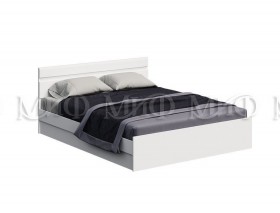 Кровать Нэнси New 1,6м (Белый/белый глянец) в Самаре - samara.katalogmebeli.com | фото