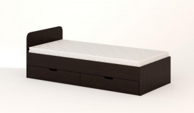 Кровать с ящиками 900 (Венге) в Самаре - samara.katalogmebeli.com | фото 1