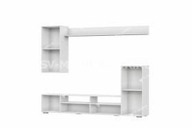 Мебель для гостиной МГС 4 (Белый/Белый глянец) в Самаре - samara.katalogmebeli.com | фото 3