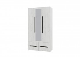 Шкаф 3-х створчатый с ящиками и зеркалом Вега (Прованс) в Самаре - samara.katalogmebeli.com | фото