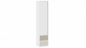 Шкаф для белья комбинированный «Сканди» Дуб Гарден/Белый/Глиняный серый в Самаре - samara.katalogmebeli.com | фото