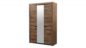 Шкаф для одежды "Лючия" (3-х дв.) (кейптаун/зеркало) в Самаре - samara.katalogmebeli.com | фото