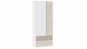 Шкаф для одежды комбинированный «Сканди» Дуб Гарден/Белый/Глиняный серый в Самаре - samara.katalogmebeli.com | фото