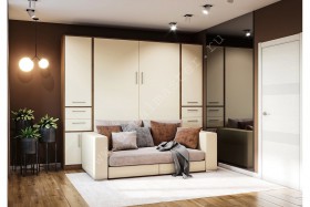 Шкаф-кровать с диваном Злата в Самаре - samara.katalogmebeli.com | фото