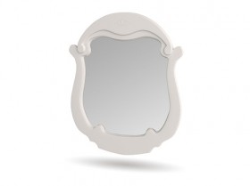 Зеркало настенное Мария (Белый глянец) в Самаре - samara.katalogmebeli.com | фото